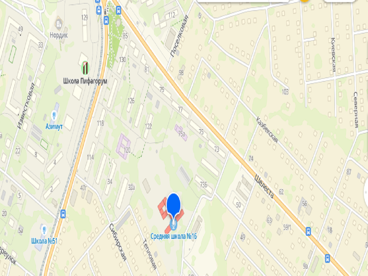 Схема проезда.